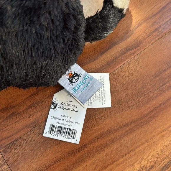 NWT RETIRED Christmas Jellycat Jack - Picture 8 of 11